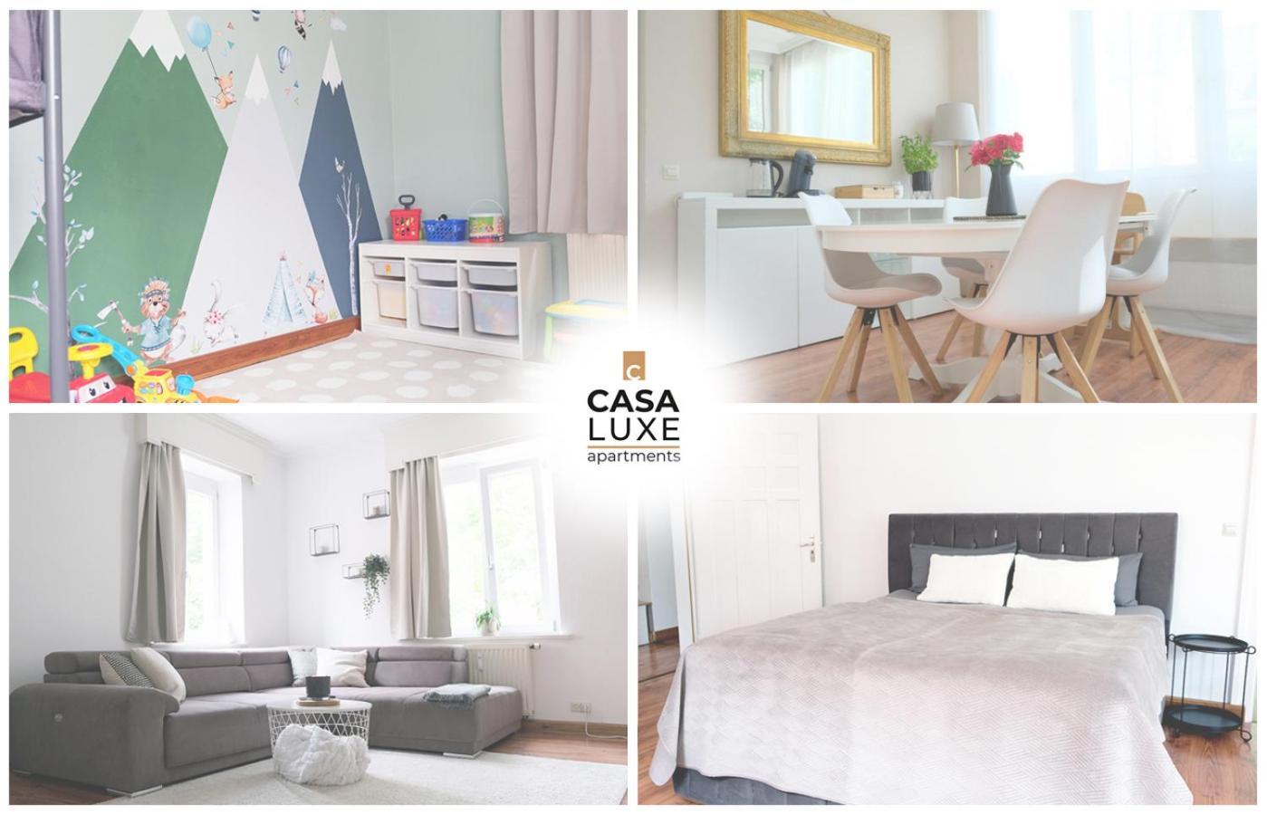 Casa Luxe - 110Qm - Stadtmitte - Familienfreundlich - Parkplatz - 5Km Zum Legoland Гюнцбург Экстерьер фото
